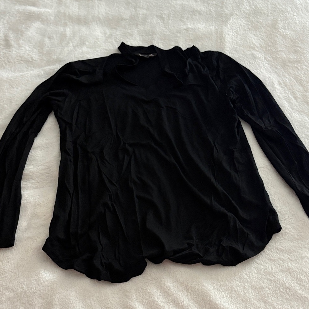 Chic Black Women's Blouse